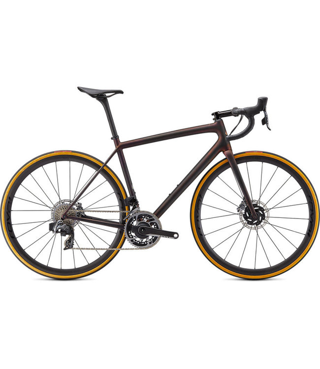 SPECIALIZED Specialized S-works Aethos - Sram Red Etap Axs Carbon/Red Gold Chameleon/Bronze Foil 56