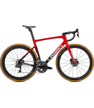 SPECIALIZED Specialized S-Works Tarmac SL7 - Dura Ace Di2  Flo Red/Red Tint/Tarmac Black/White  52