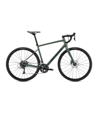 SPECIALIZED Specialized Diverge Base E5 Gloss Sage Green/Forest Green/Chrome/Clean  56