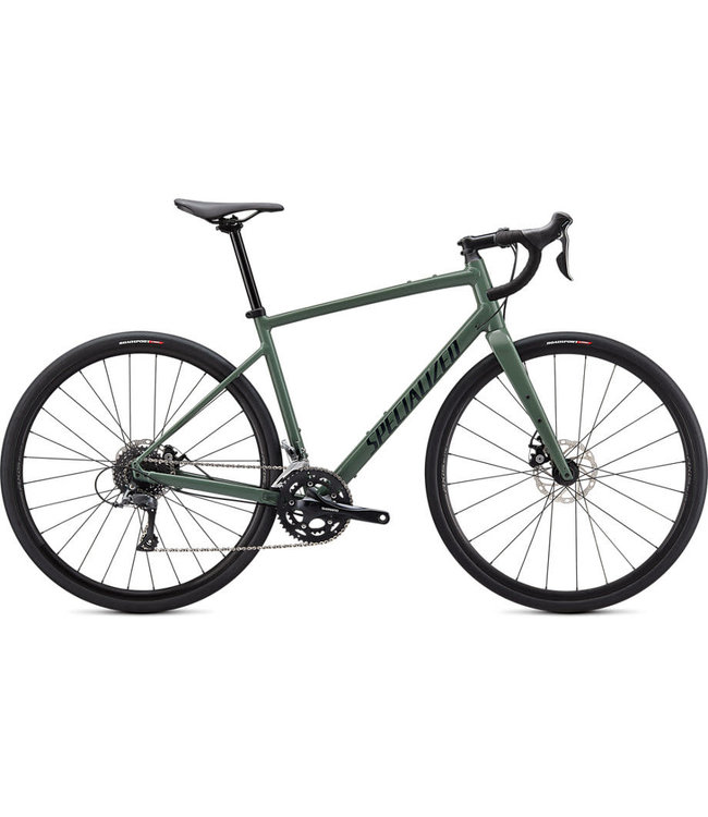 SPECIALIZED Specialized Diverge Base E5 Gloss Sage Green/Forest Green/Chrome/Clean 49