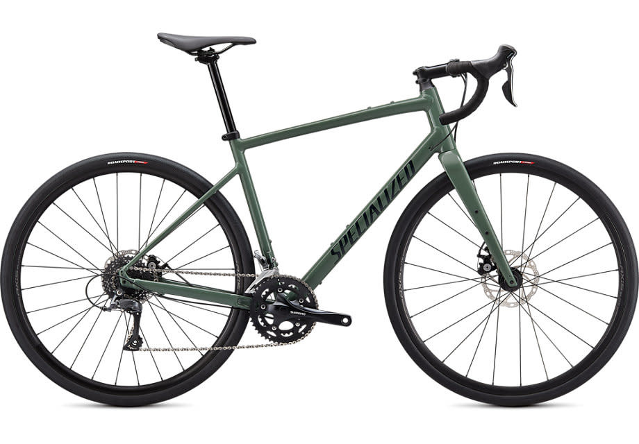 Specialized Diverge Base E5 Gloss Sage Green/Forest Green/Chrome