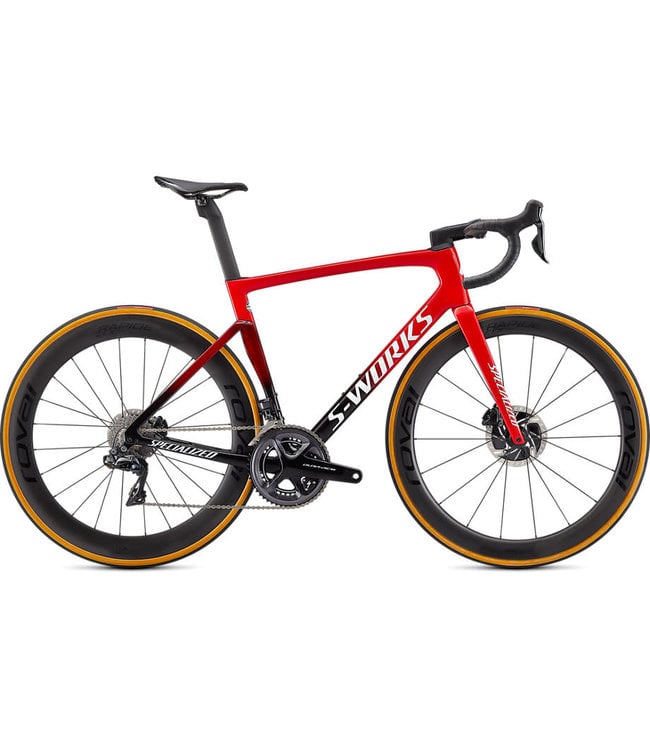 SPECIALIZED Specialized S-Works Tarmac SL7 - Dura Ace Di2Flo Red/Red Tint/Tarmac Black/White 54