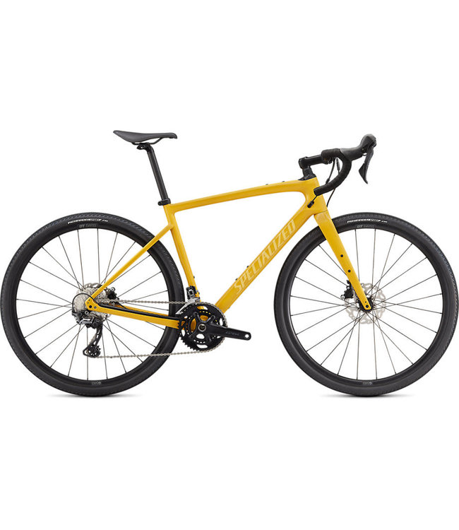 SPECIALIZED Specialized Diverge Sport Carbon Gloss Brassy Yellow/Sunset Yellow/Chrome/Clean 49