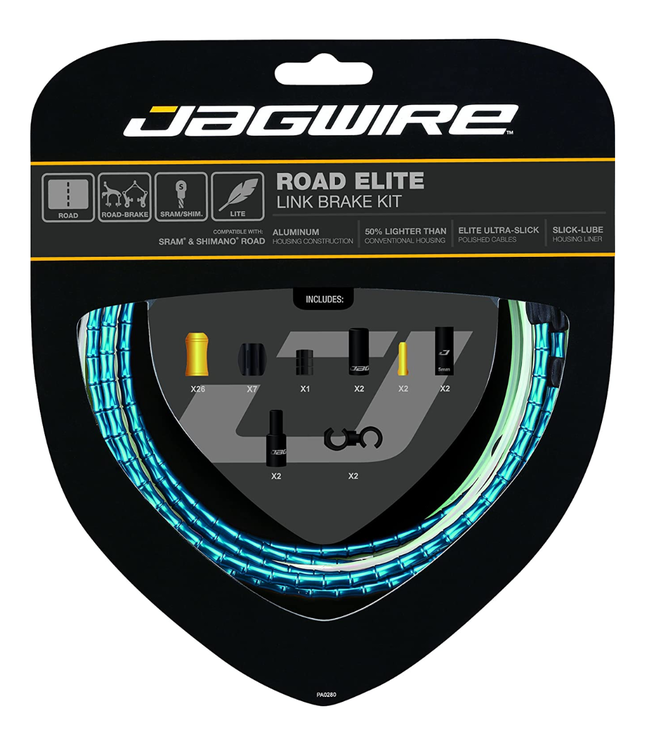 Jagwire Road Elite Link Sram Brake Cable Blue