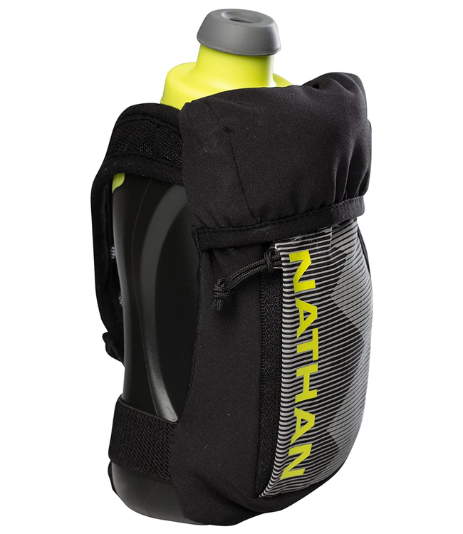 NATHAN Nathan Quick Squeeze 12oz Vapor Black/Finish Lime
