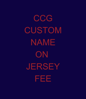 GOBIK CCG Jersey Custom Nickname
