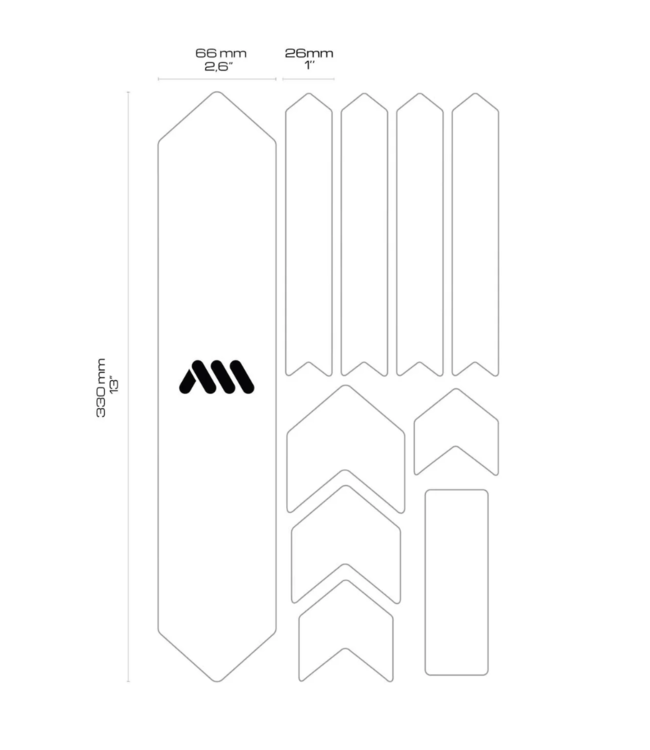 AMS Frame Guard XL Clear