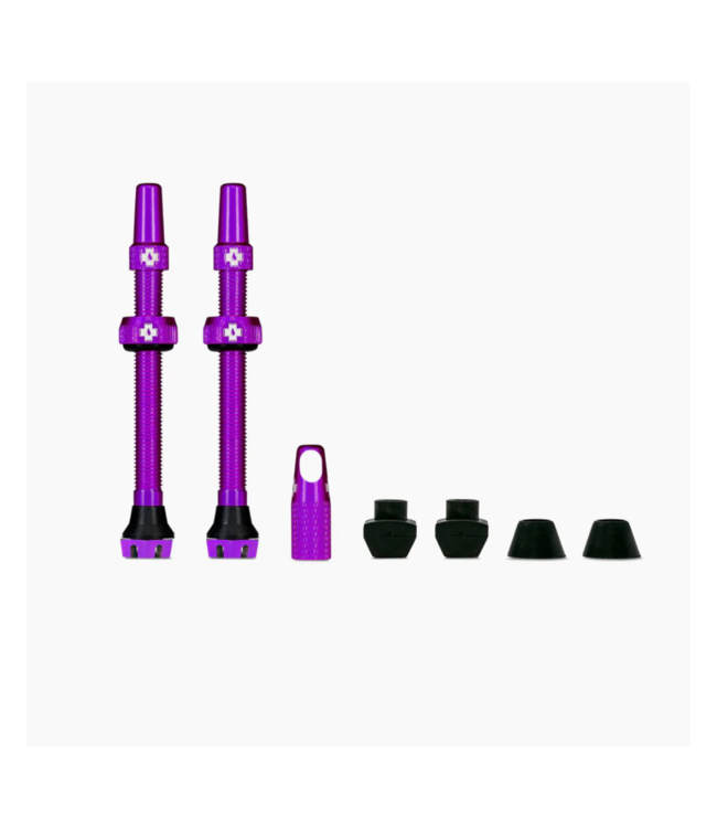 Muc-Off V2 Tubeless 44mm Valve Kit Purple