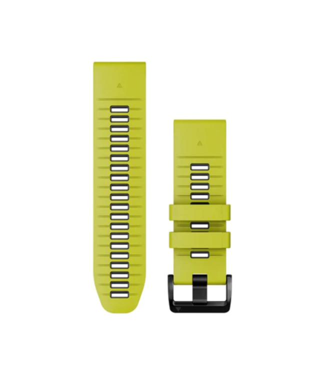 GARMIN QuickFit 26 Watch Bands Lime and Graphite Silicone