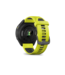 GARMIN Forerunner 965  Carbon Gray DLC Titanium Bezel with Black Case and Amp Yellow/Black Silicone Band