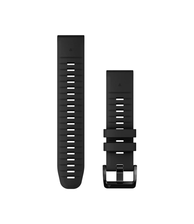 GARMIN QuickFit® 22 Watch Bands, Black Silicone