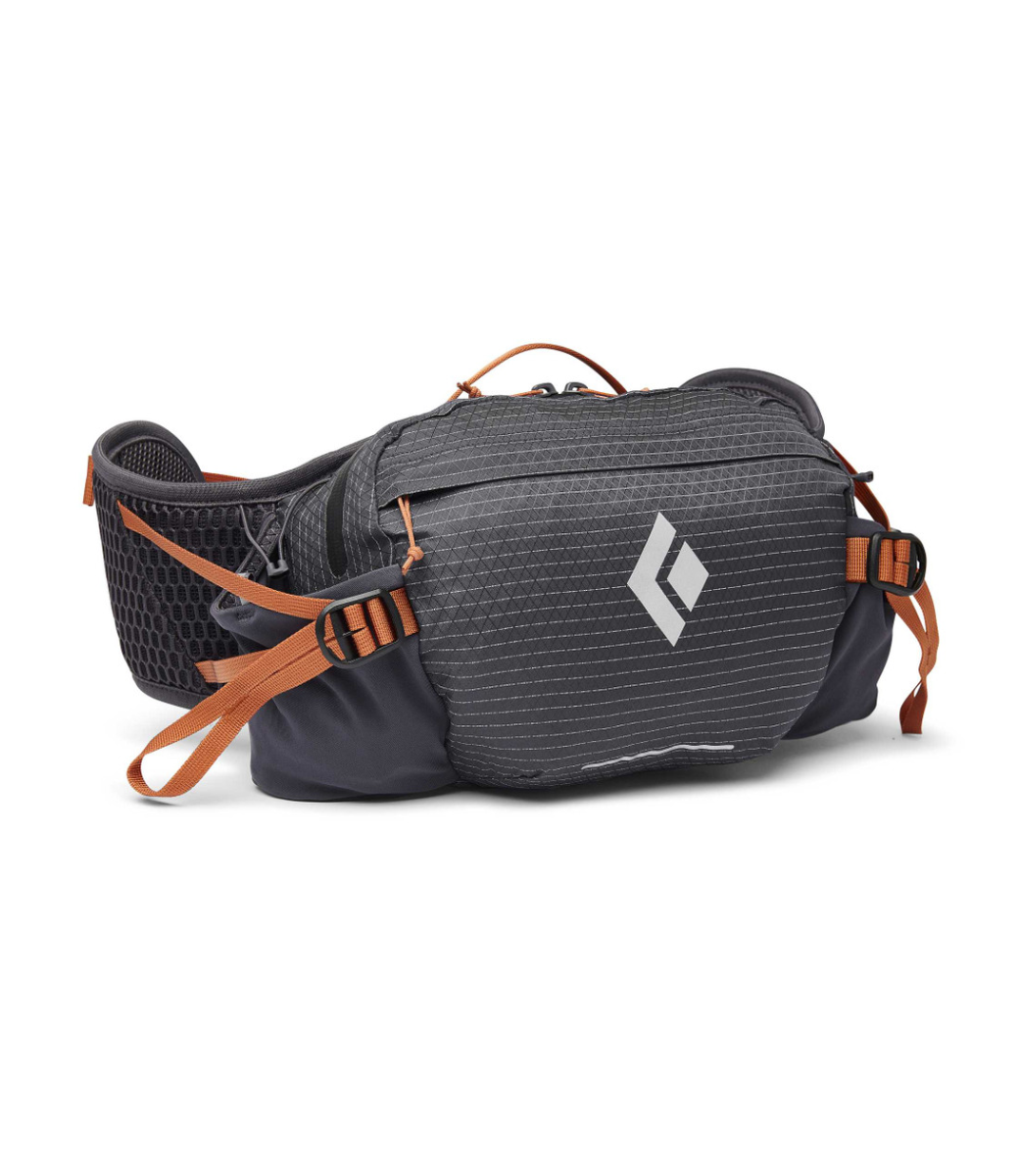 Black Diamond Pursuit 6 Waist Pack Carbon Moab Brown