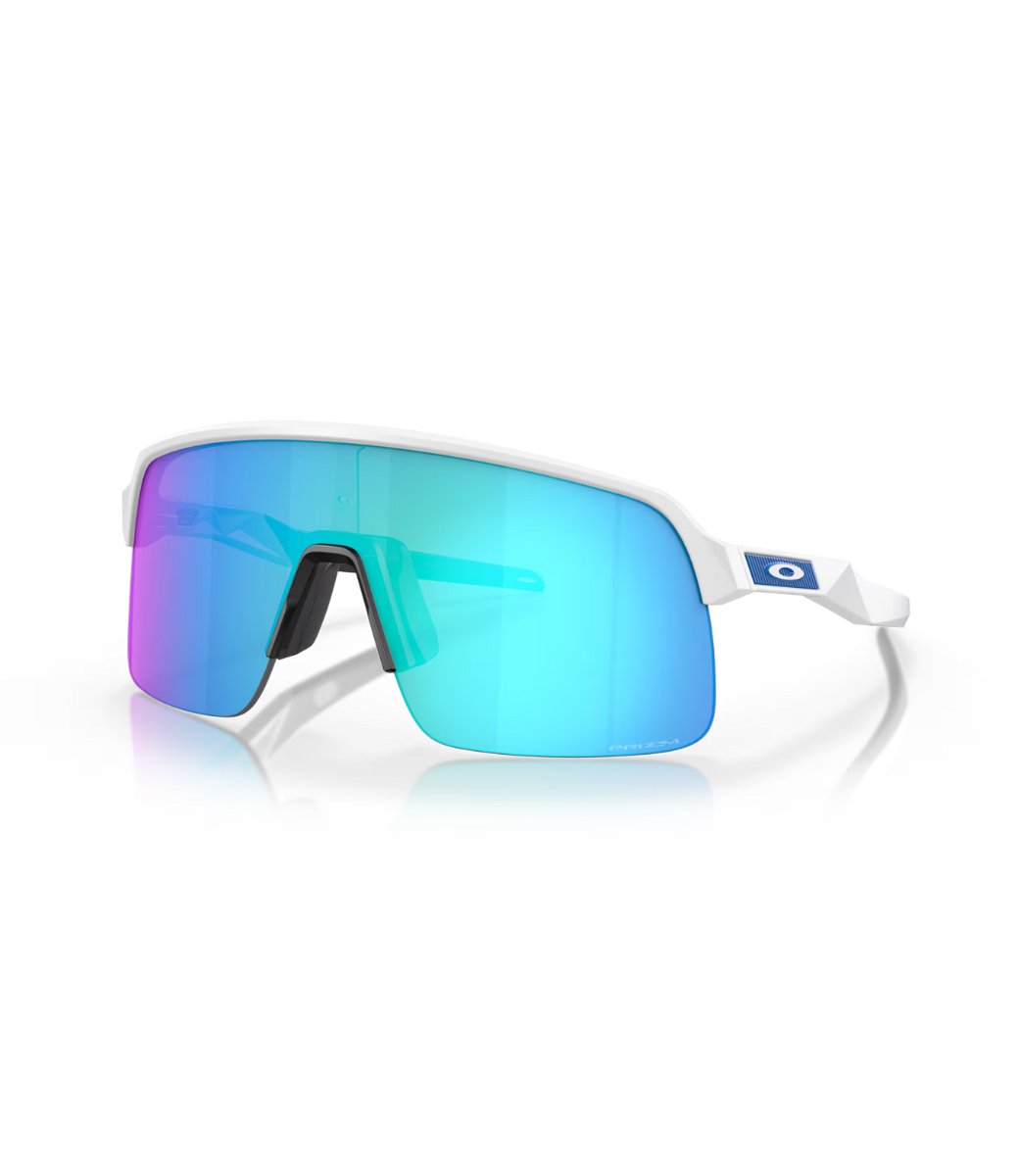 Oakley Sutro Lite Matte White Prizm Sapphire Sunglasses - No