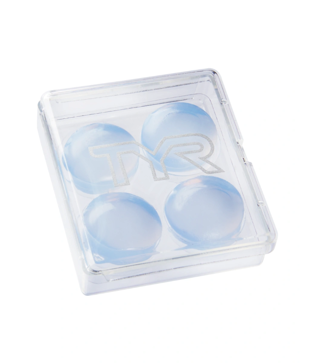 TYR Adult Soft Silicone Ear Plugs (4 pack)