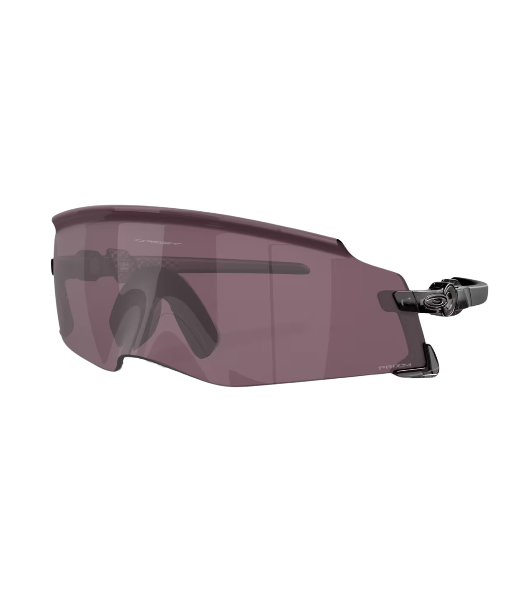 Oakley Kato Prizm Road Black Lenses, Grey Smoke Frame - No Oakley Kato Prizm Road Black Lenses, Grey Smoke Frame - No