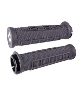 Elite Pro Grips Graphite Black Lock-On