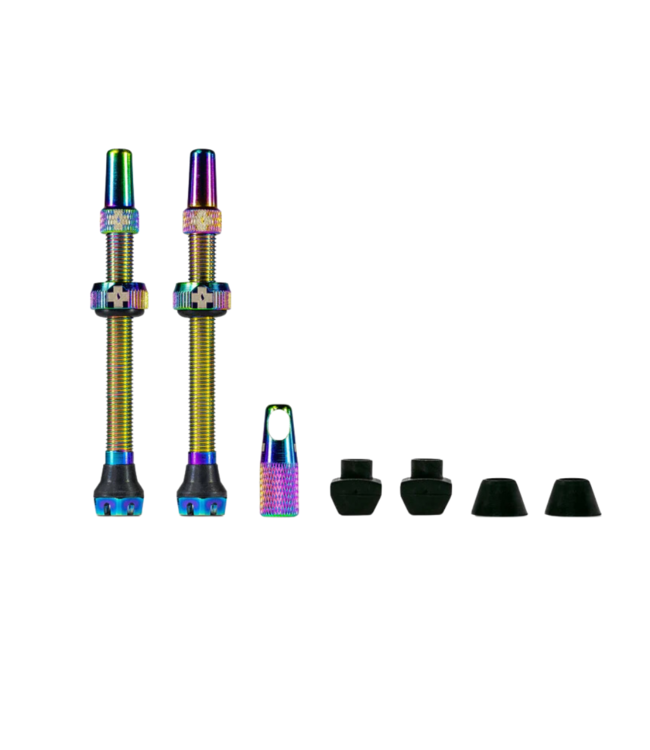 V2 Tubeless 44mm Valve Kit Blue