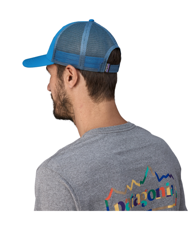 PATAGONIA P-6 Logo LoPro Trucker Hat Vessel Blue ALL