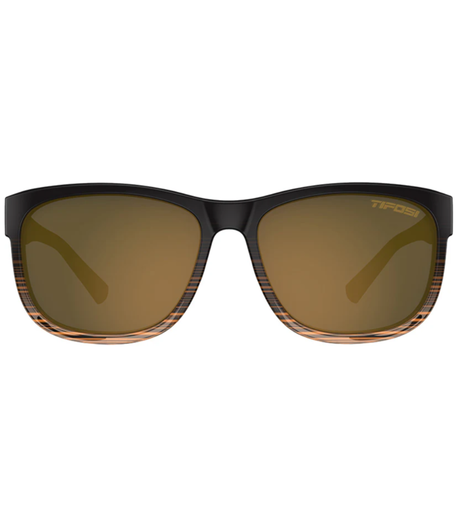 Swank XL, Brown Fade Polarized Sunglasses