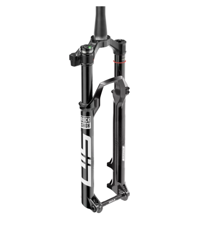 SRAM Fork SID Ultimate Flight Attendant Race Day - 3P Crown 29" Boost™15X110 120mm Gloss Black 44offset Tapered DebonAir (Bolt on Fender, Star nut, Maxle Stealth,Battery,Charger) D1