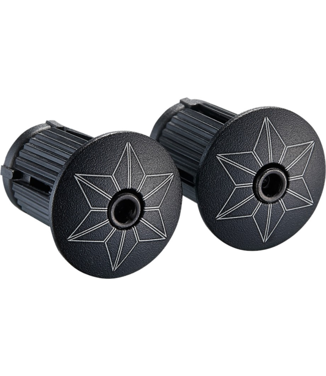 SPECIALIZED Supacaz SUPER STICKY KUSH TAPE GALAXY WHT PRINT/ANO BLK PLUGS One Size