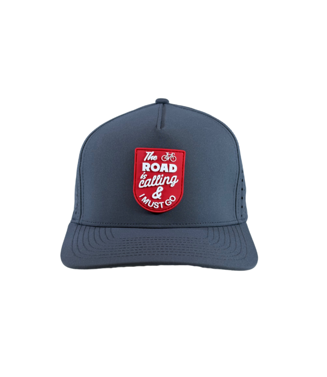 qpeed Performance Snapback Hat Road Calling Red Tag