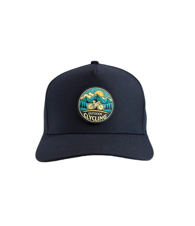 qpeed Performance Snapback Hat Outdoor Cycling Tag