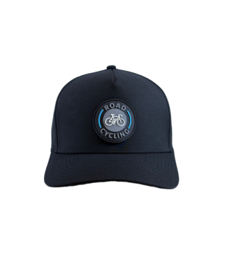 qpeed Performance Snapback Hat Road Cycling Black Tag
