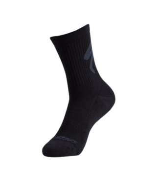 SPECIALIZED COTTON TALL SOCK BLK XL