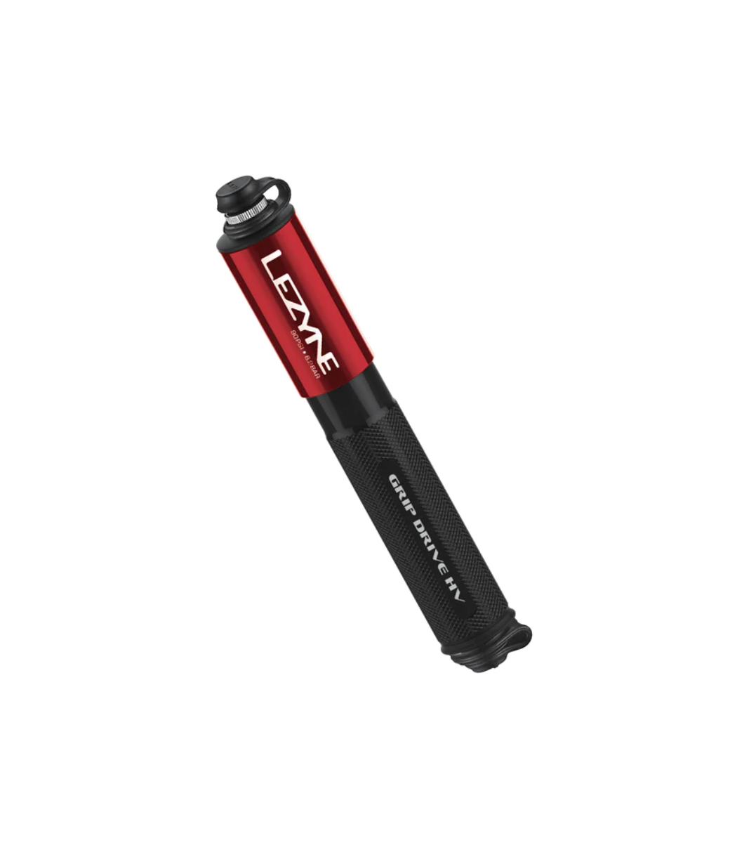 Lezyne Grip Drive HV Pump Medium Red