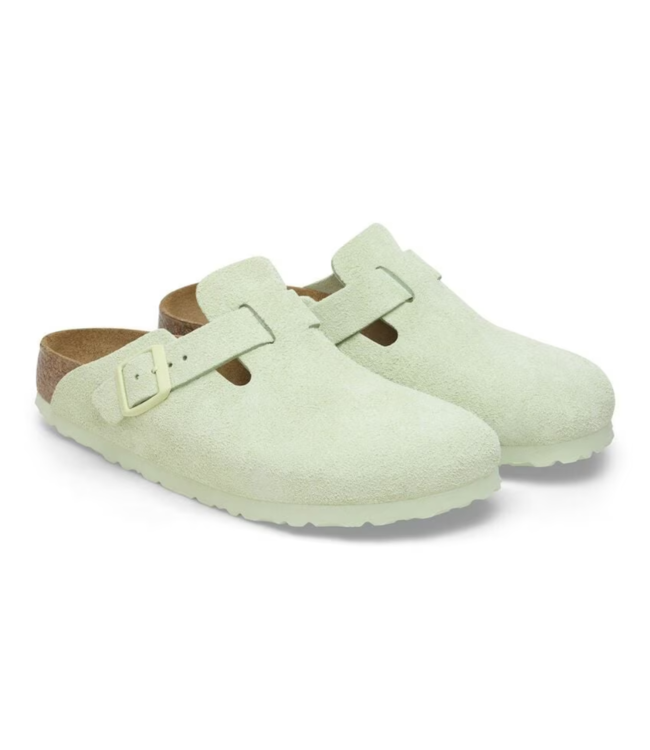 Birkenstock Boston Soft Footbed Suede Leather