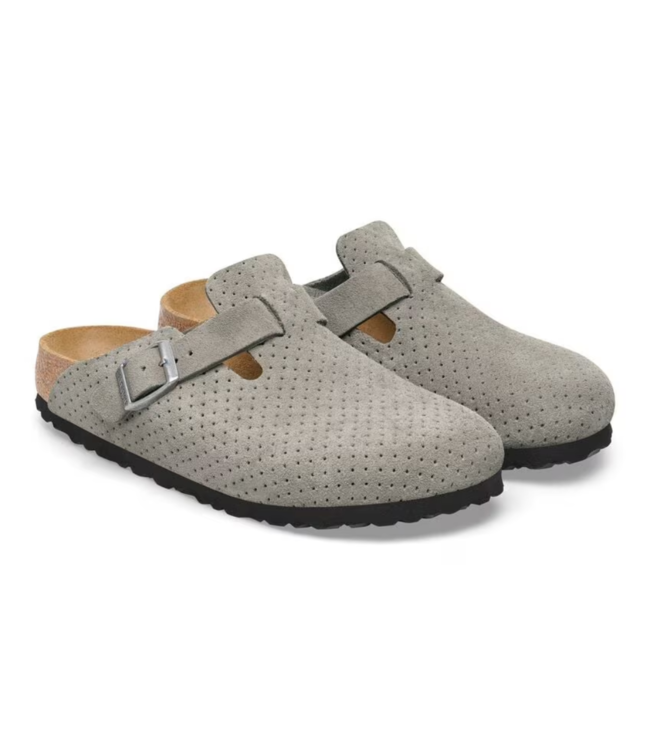 BIRKENSTOCK Boston Suede Embossed