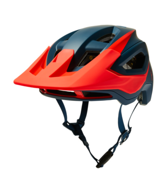 FOX RACING Speedframe Pro Helmet  Repeater/Dark Indigo Large