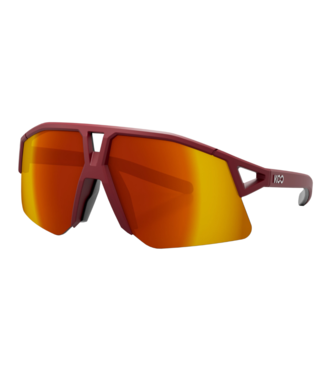 KOO HYPE- Dark Red Matt / Red Mirror