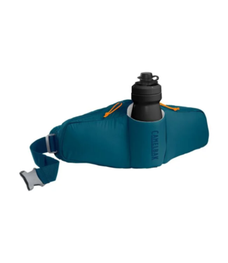CAMELBAK Podium Flow 2 Waist Pack with 21oz Podium Dirt Series Bottle Moroccan Blue