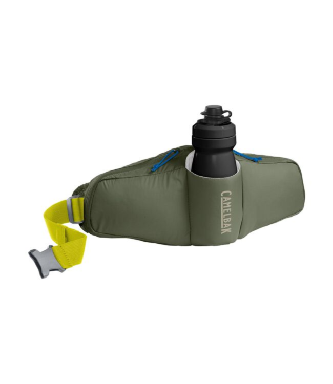 CAMELBAK Podium  Flow  2 Waist Pack with 21oz Podium Dirt Series Bottle Dusty Olive