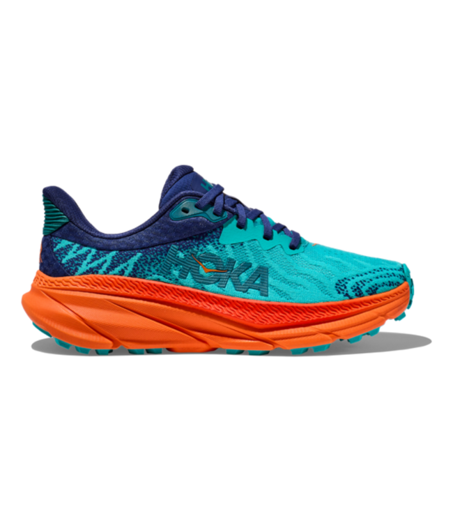 HOKA W CHALLENGER ATR 7 CERAMIC / VIBRANT ORANGE 08.5B