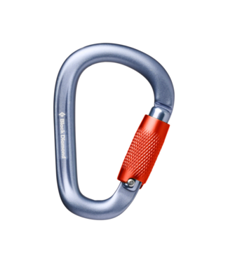 BLACK DIAMOND Pearlock Twistlock Carabiner Gray All Sizes