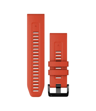 GARMIN QuickFit® 26 Watch Bands Flame Red Silicone