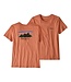 PATAGONIA Free Hand Fitz Roy Organic Crew T -Shirt Women's
