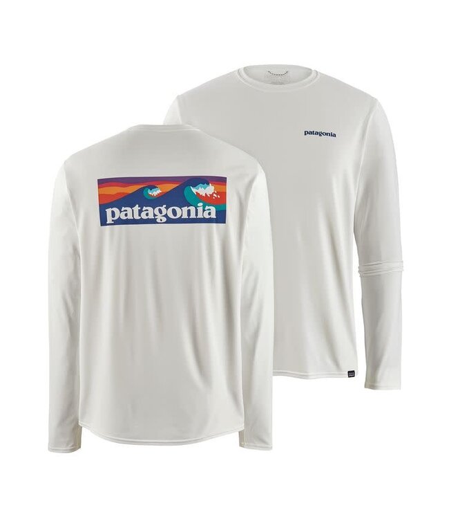 PATAGONIA Men's Long Sleeve Capilene Cool Daily Graphic Shirt