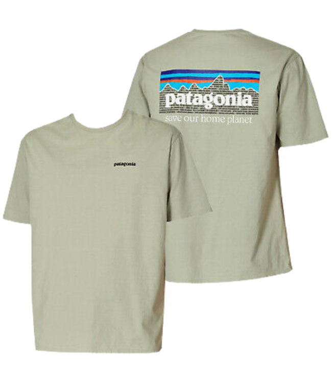 PATAGONIA Men's P-6 Logo Organic T-Shirt