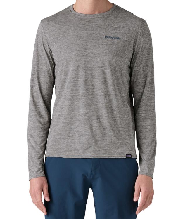 PATAGONIA M's L/S Cap Cool Daily Graphic Shirt - Waters