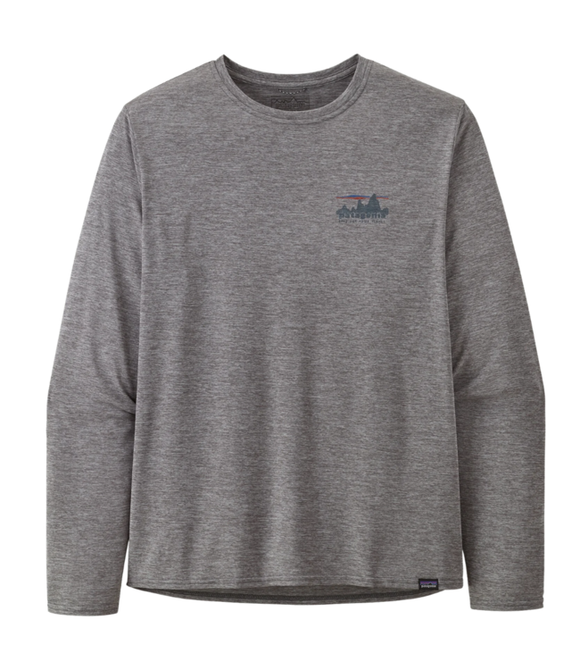 PATAGONIA Men's Long Sleeve Capilene Cool Daily Graphic Shirt