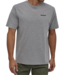 PATAGONIA P-6 Logo Responsibili-Tee Gravel Heather Medium