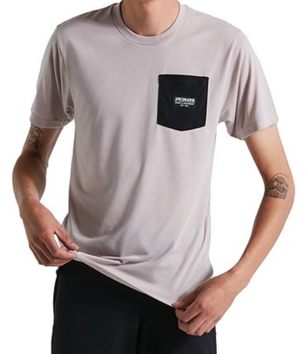 Specialized Men's Short Sleeve Pocket T-Shirt - No