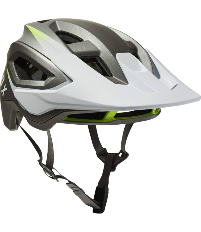 FOX RACING Speedframe Helmet Pro Mips  Repeater/White Large