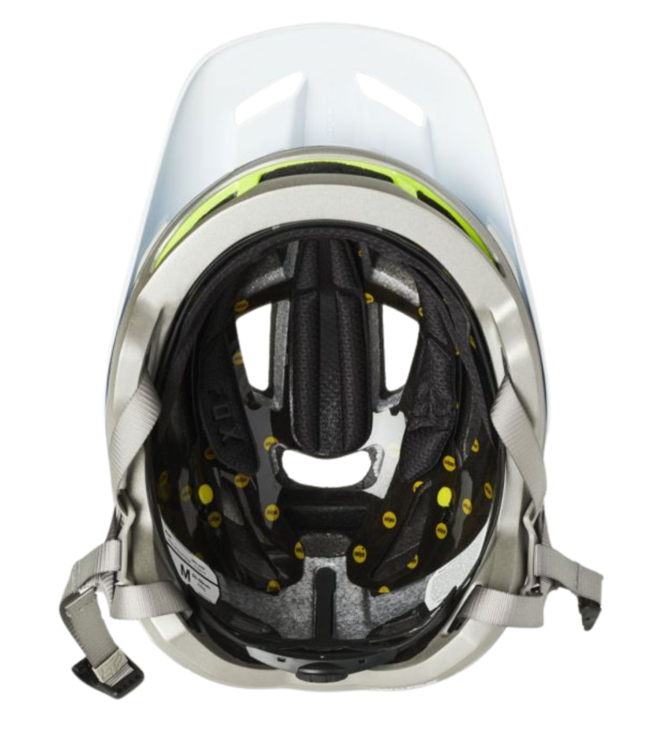 FOX RACING Speedframe Helmet Pro Mips  Repeater/White Large