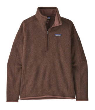 PATAGONIA Patagonia W's Better Sweater 1/4 Zip Dulse Mauve S