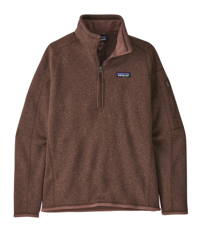 PATAGONIA Patagonia W's Better Sweater 1/4 Zip Dulse Mauve S